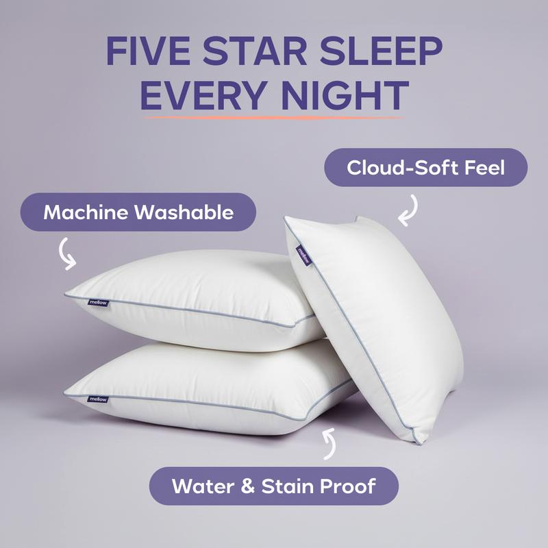 Mellow Sleep Hotel Pillow | Cloud-Soft & Waterproof